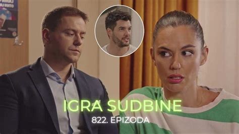 IGRA SUDBINE 822. EPIZODA: Andrija i Jovana Bošnjak su U .